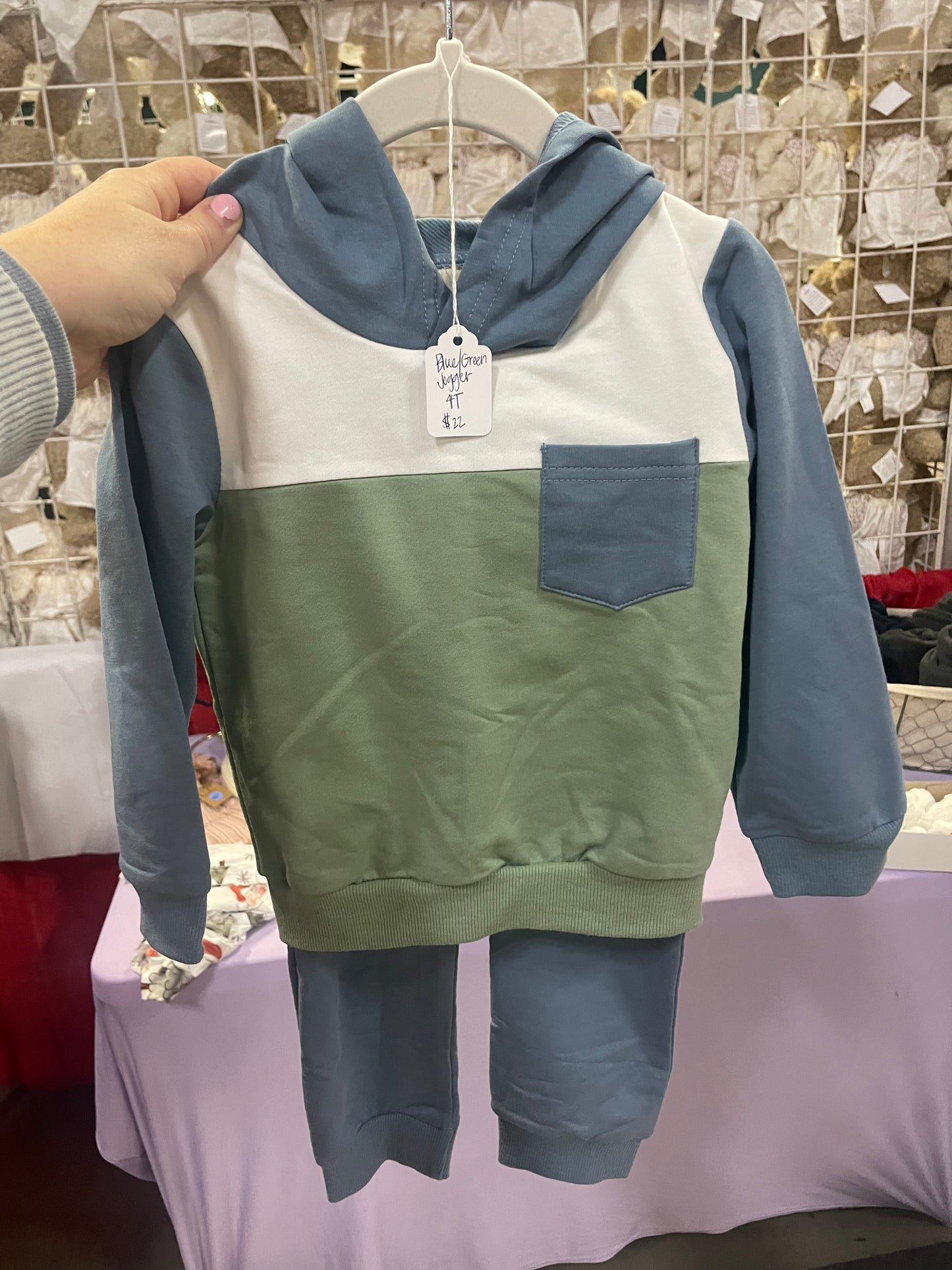 Blue Green Jogger