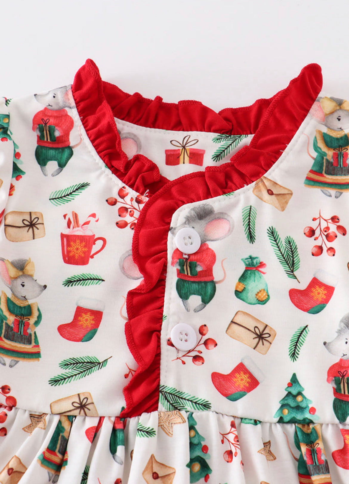 Christmas Mice Gown