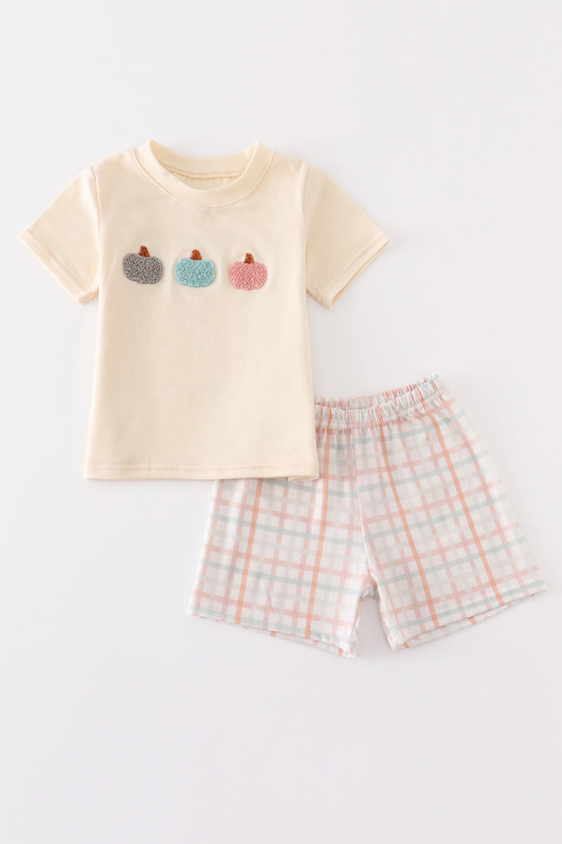 French Knot Pumpkin Set