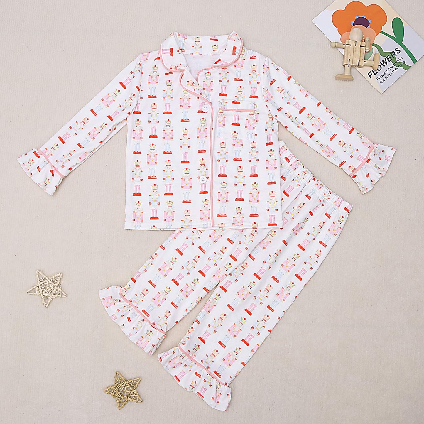 Nutcracker Jammies (Pink)