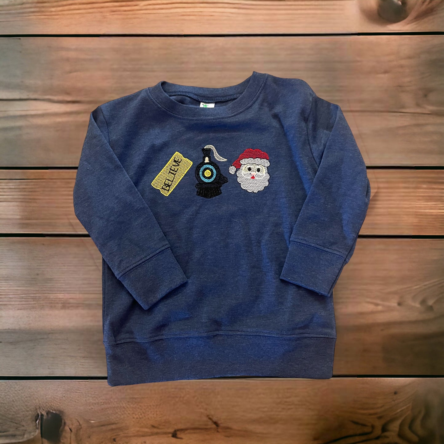 Polar Express Embroidered Sweatshirt