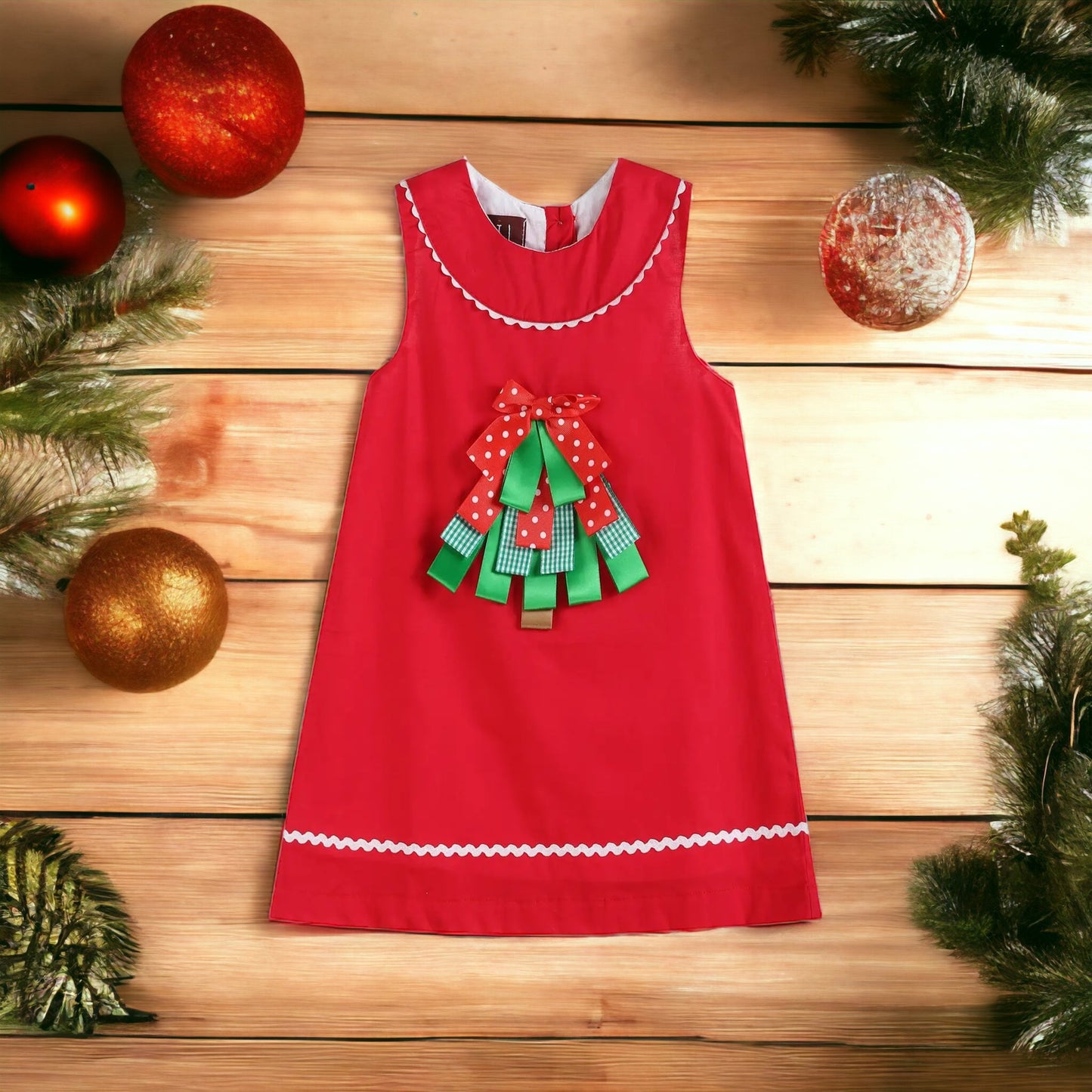 Ribbon Christmas Dress