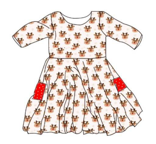 Reindeer Pocket Dress