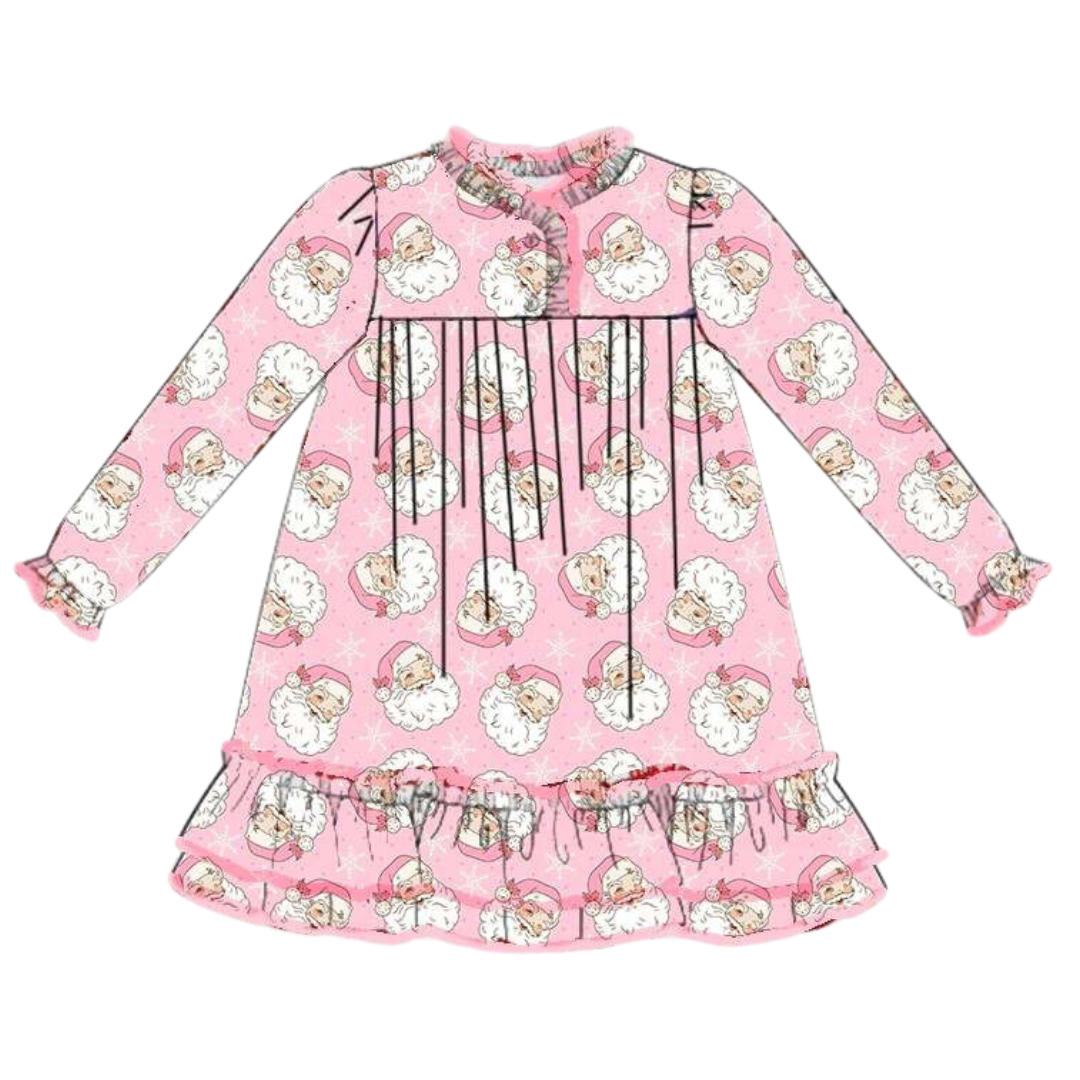 Santa Christmas Gown Dress