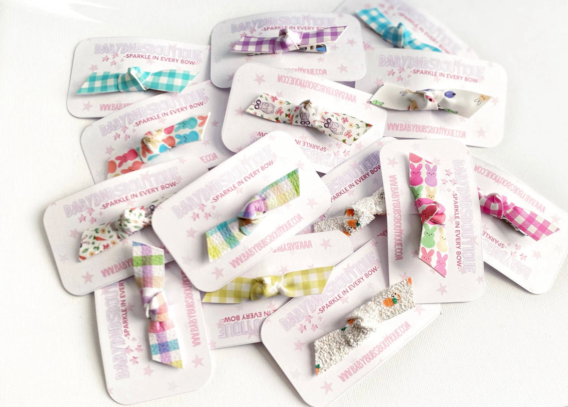 Spring Bow Clips