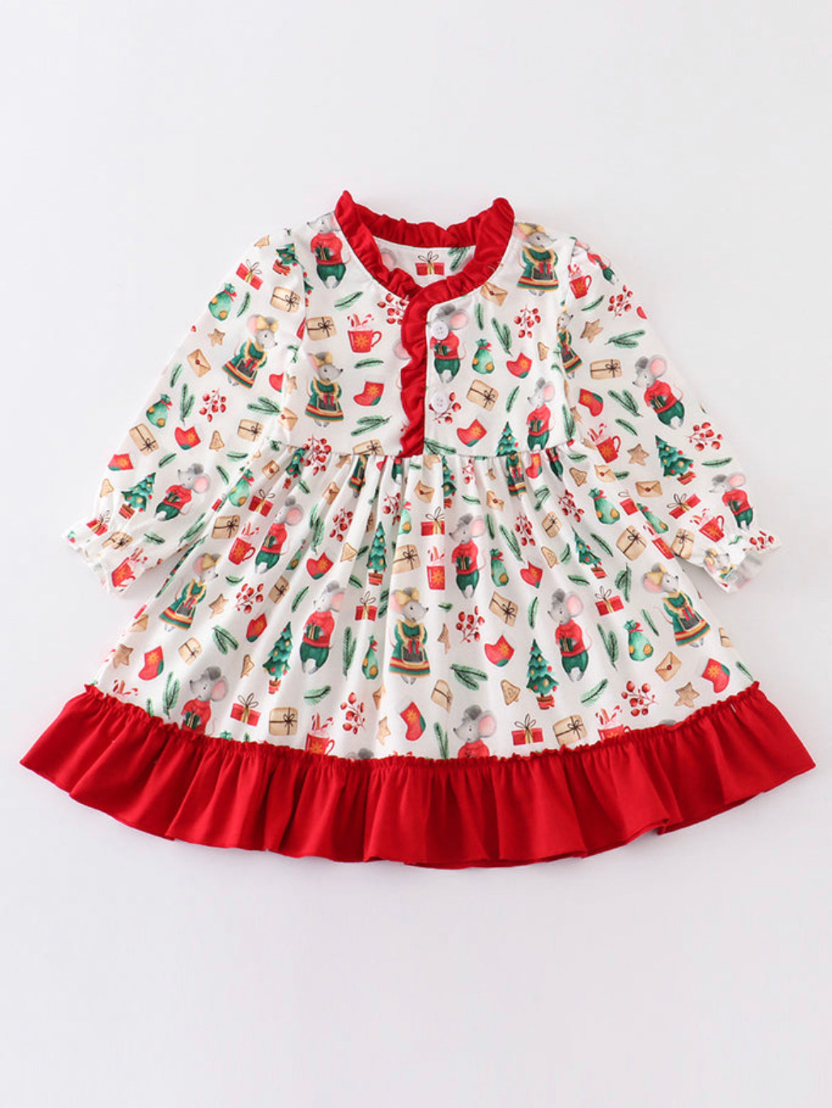 Christmas Mice Gown