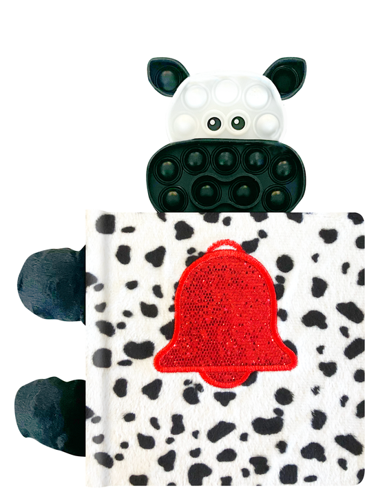 Little Cow - Your Sensory Fidget Friend with Furry Cover
