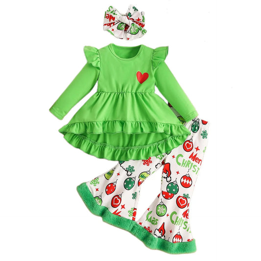 Grinch Bell Set