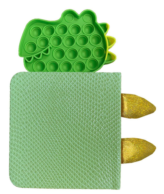 Little T-Rex - Your Sensory Fidget Friend with Textured Cover