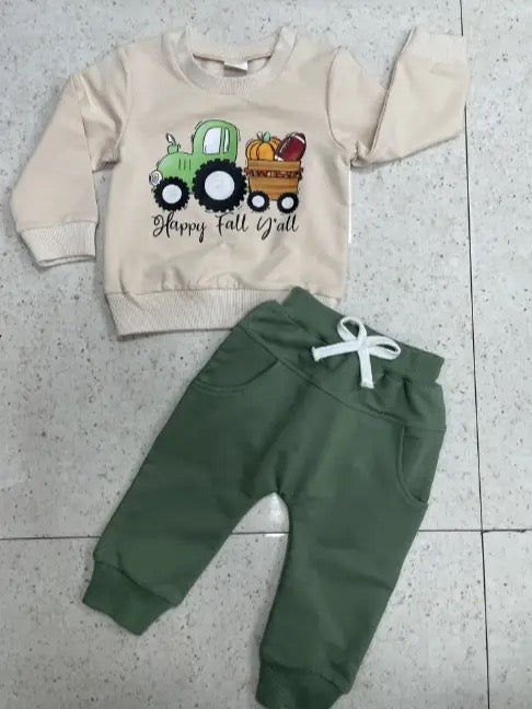 Happy Fall Jogger Set