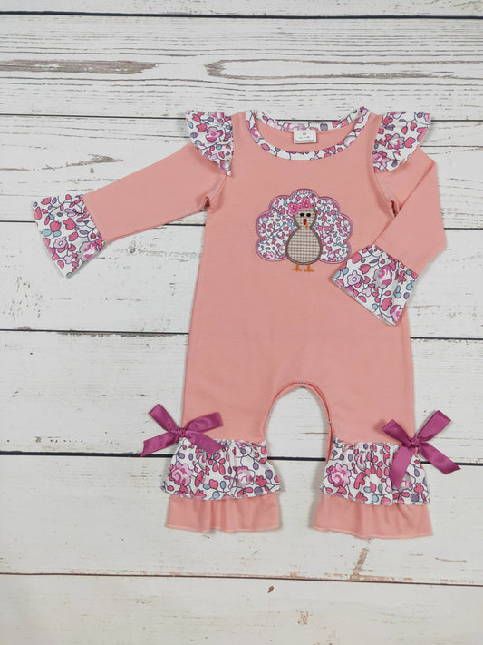 Turkey Appliqué Romper