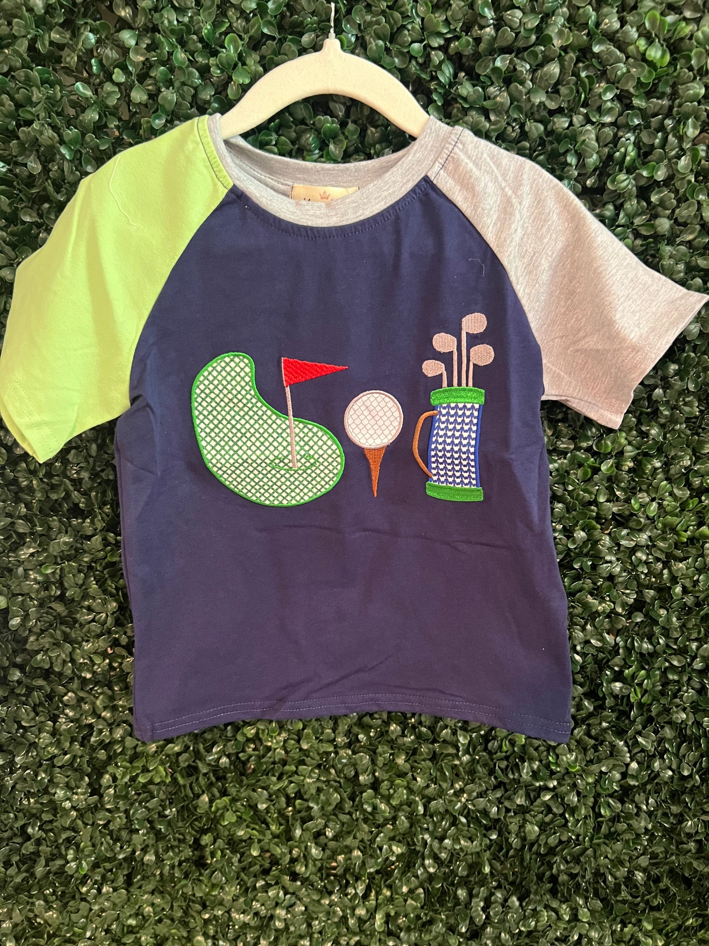 Embroidered Golf Top