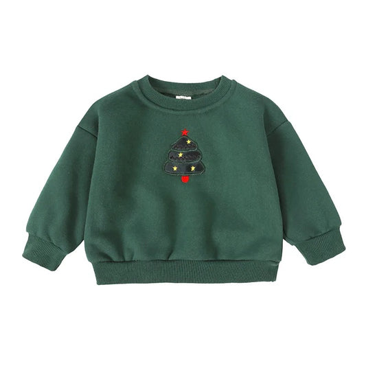 Christmas Tree Sweatshirt Top