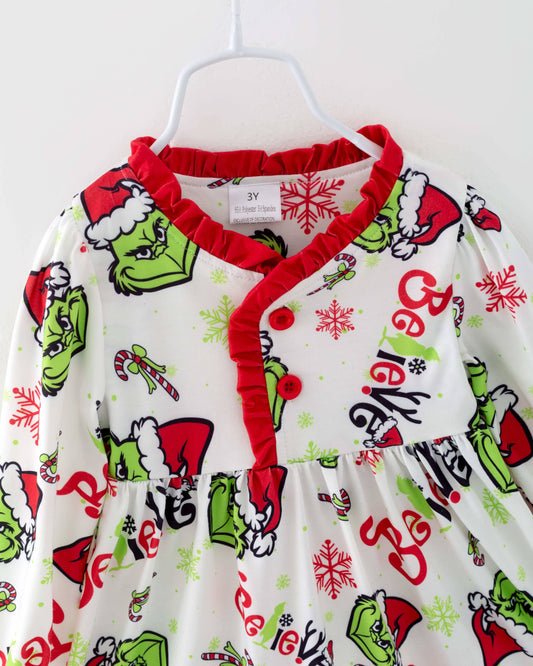 Christmas Grinch Gown