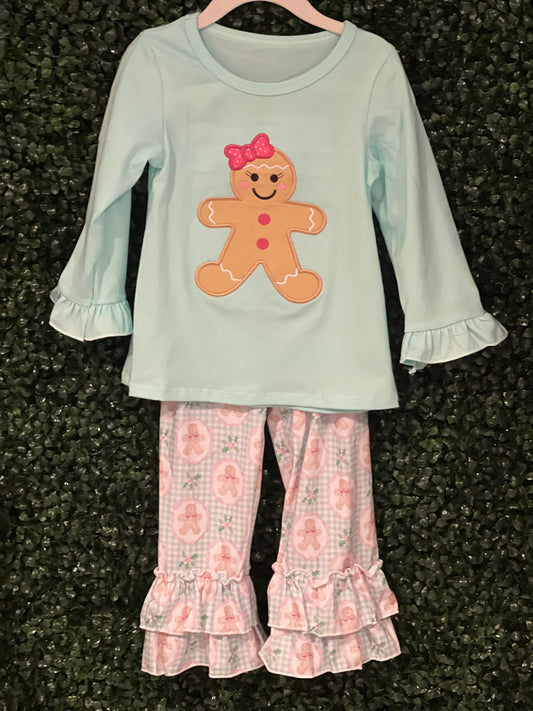 Gingerbread Tier Pant Set