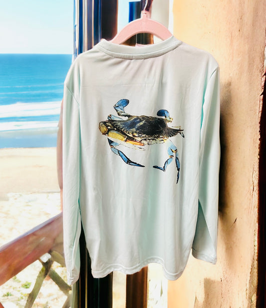 Badin Brothers UV Wicking Graphic Tops - Crab