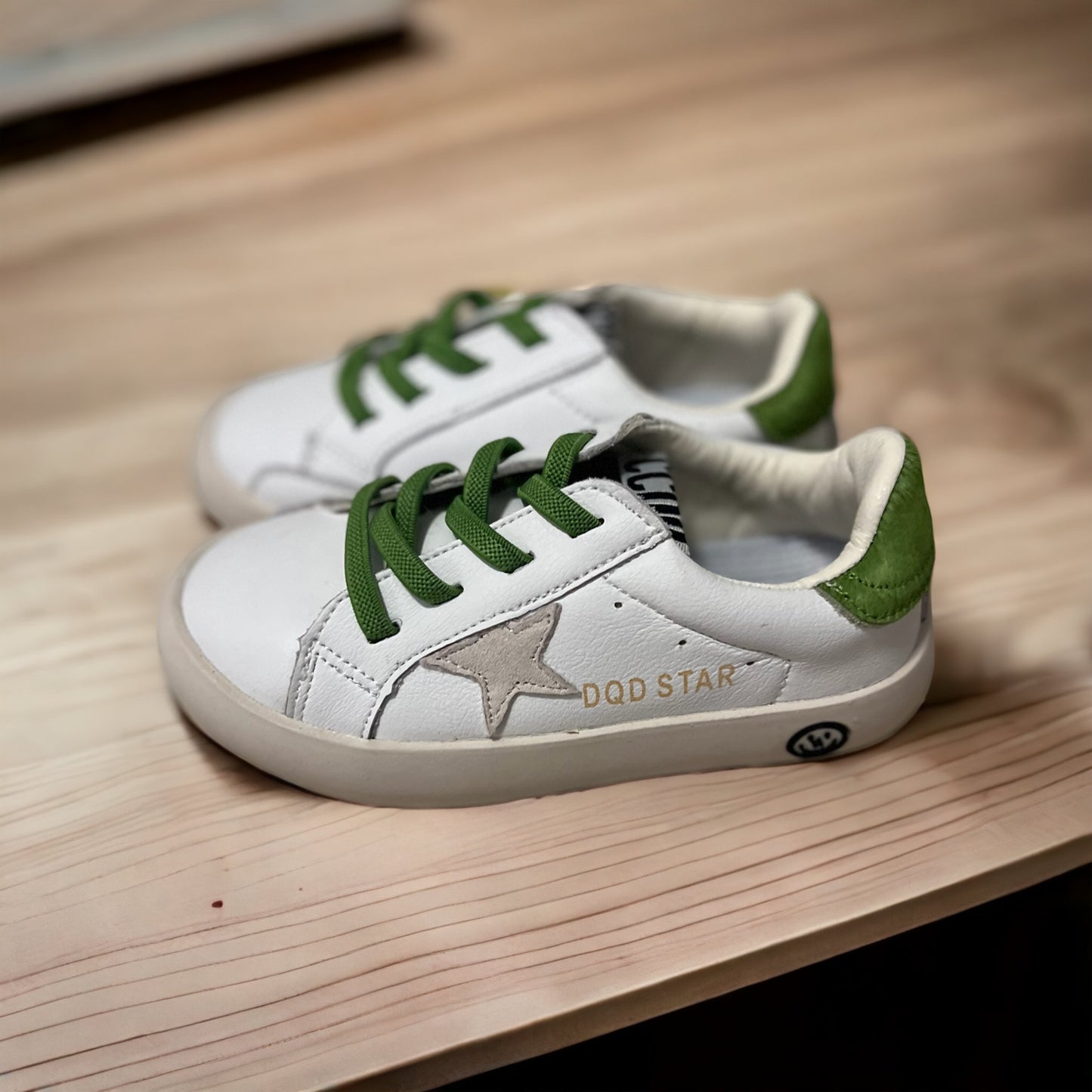 Toddler Shoes - White/Green