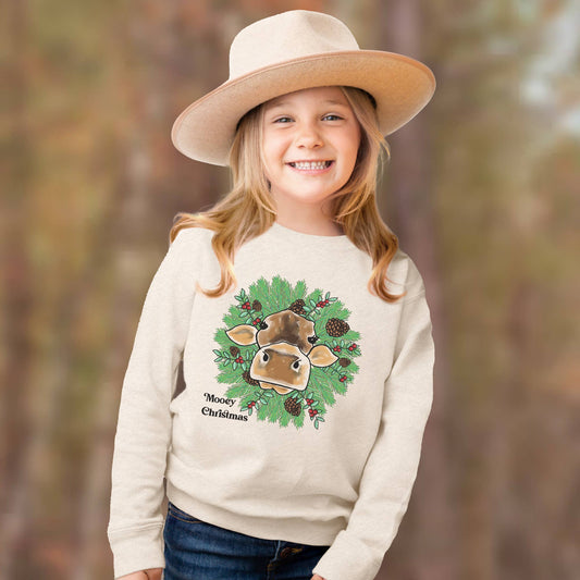 Mooey Christmas Cow Country Western Christmas 2024 Clothing