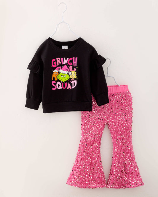 Grinch Squad Bell Set