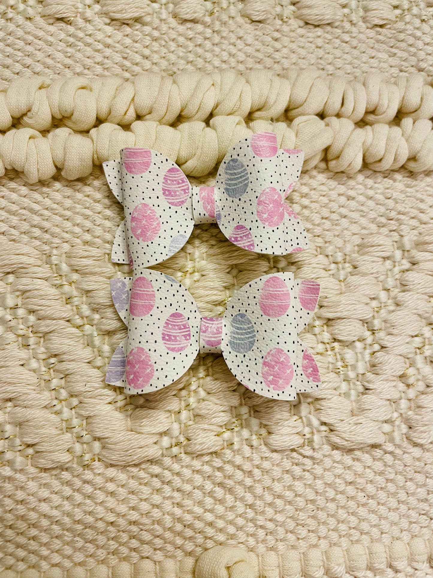 Pastel Egg Pigtail Set