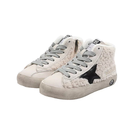 Toddler Shoes - White Sherpa