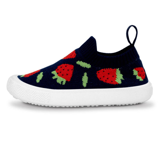 Kids Knit Shoe - Strawberry